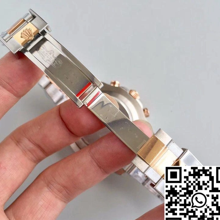 JF Yacht Master Gold Factory Dial 116681 White II Rolex Rose 1221